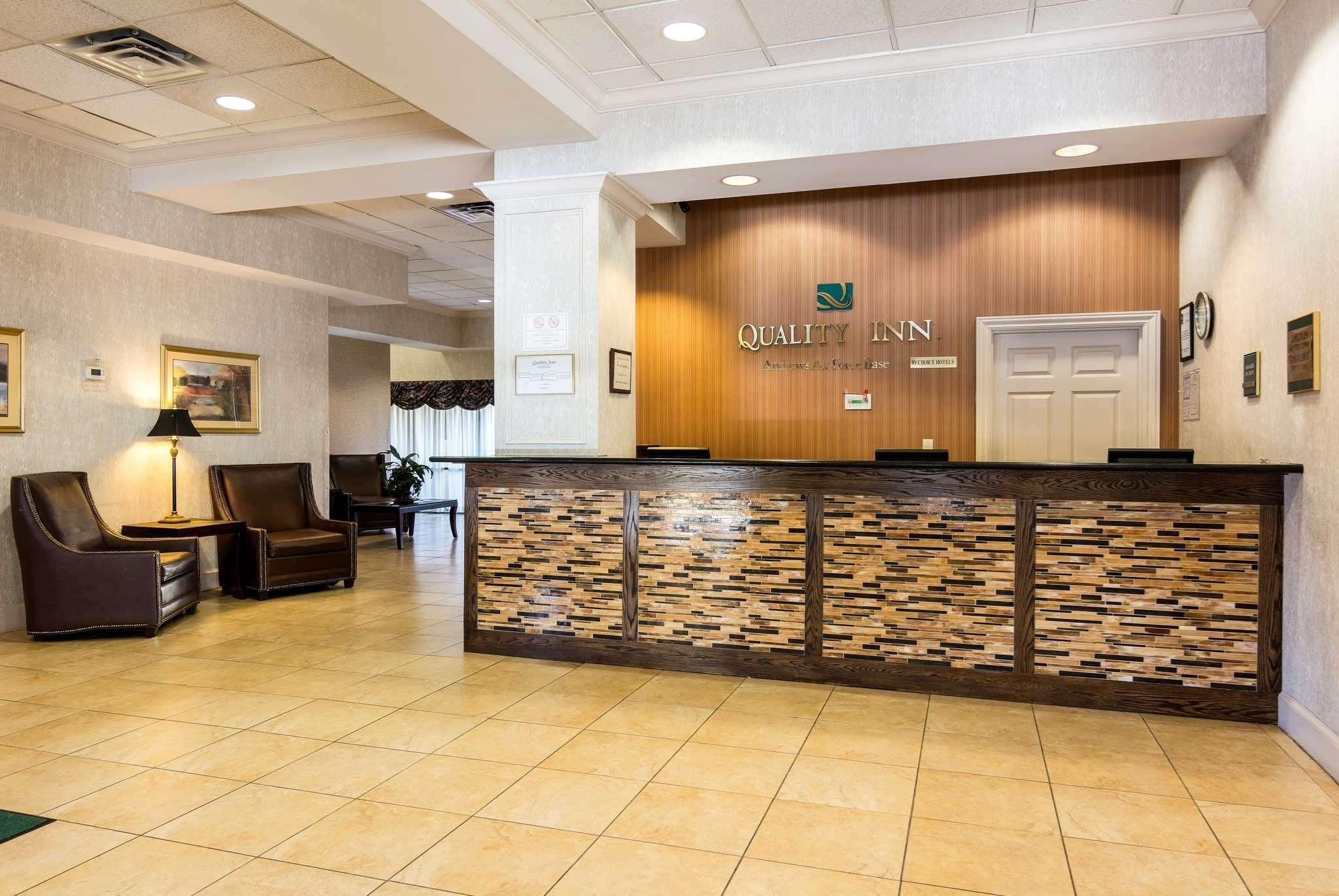 Quality Inn Near Joint Base Andrews-Washington Area Camp Springs Exteriör bild